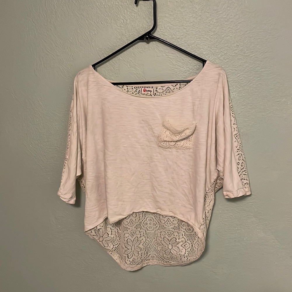 Olsenboye cropped shirt